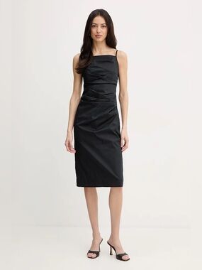 Marella draped midi dress